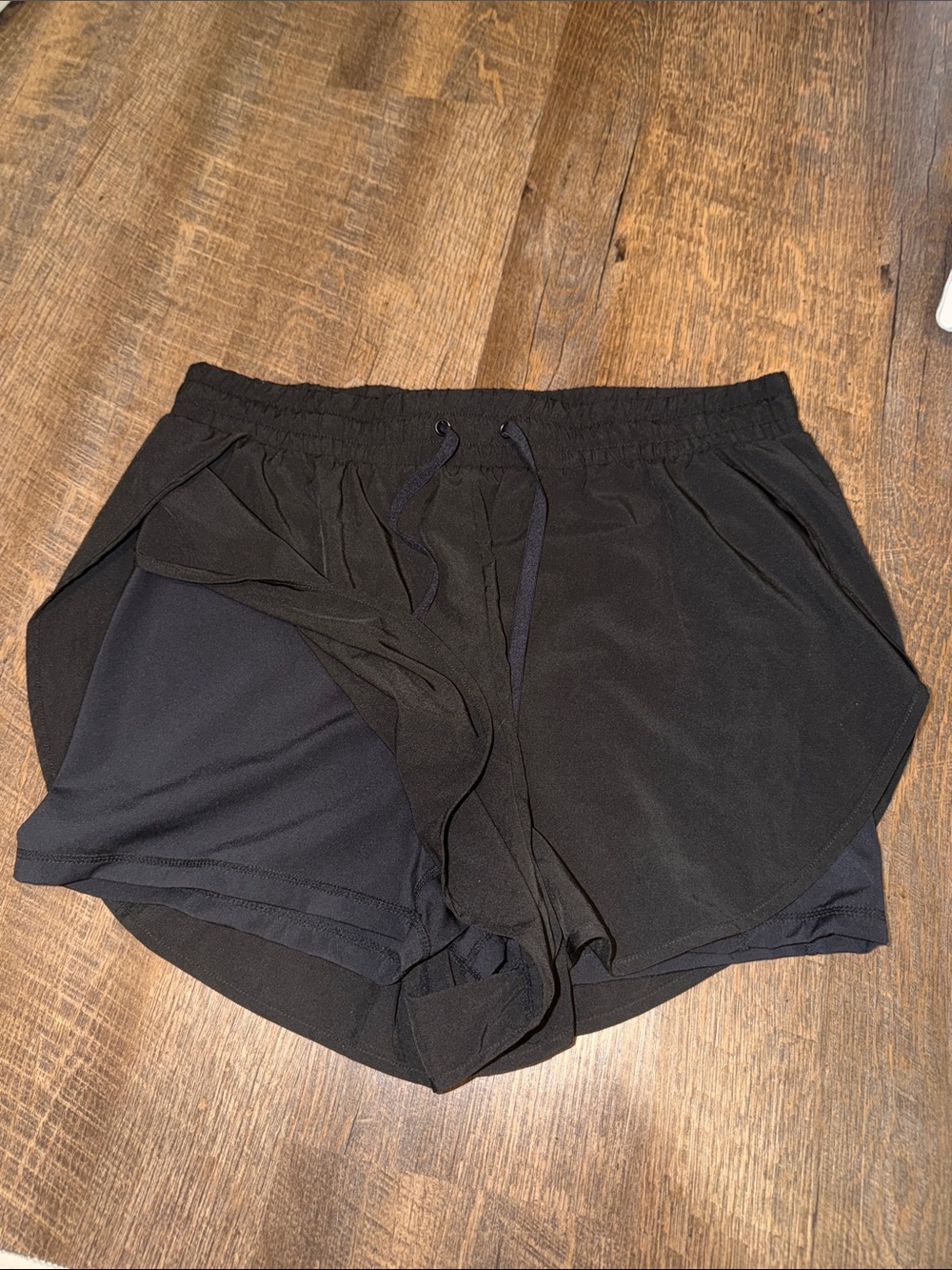 BuffBunny Black Women's Athletic Running Shorts
